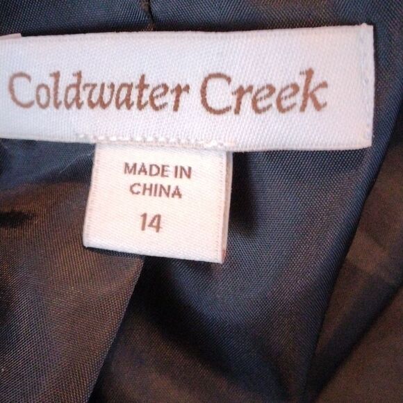 Coldwater Creek Classic Black Jacket - Picture 7 of 11